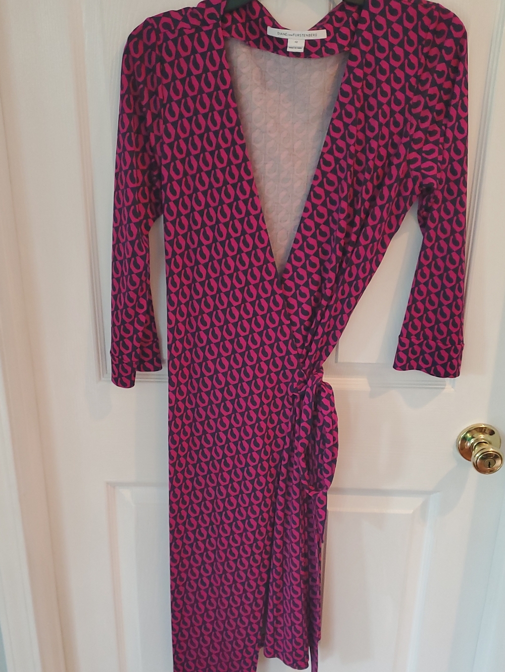 Diane Von Furstenberg Silk Wrap DRESS